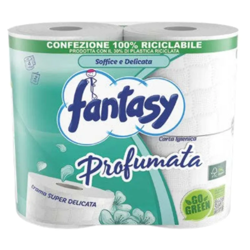 FANTASY toilet paper Profumata 4/1 two-ply