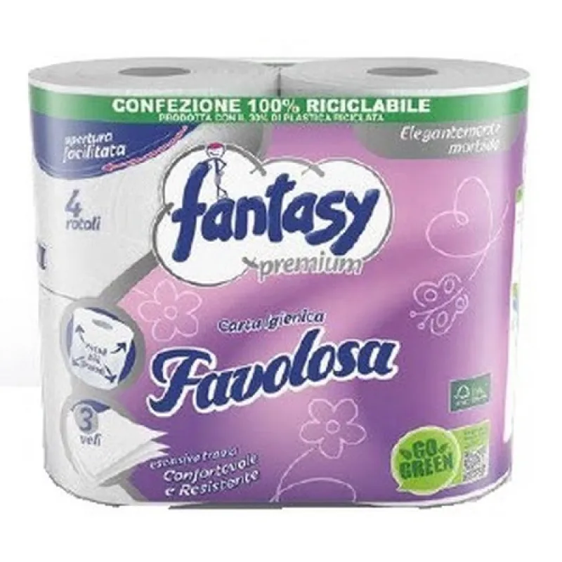 FANTASY toilet paper Favolosa 4/1 three-ply