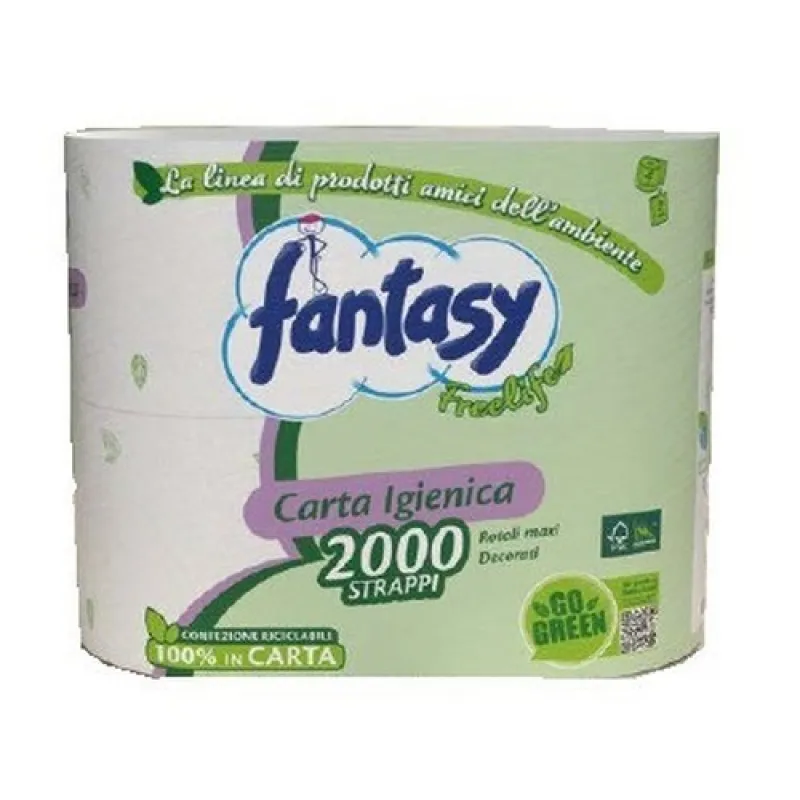 FANTASY toilet paper Free Life 4/1 two-ply