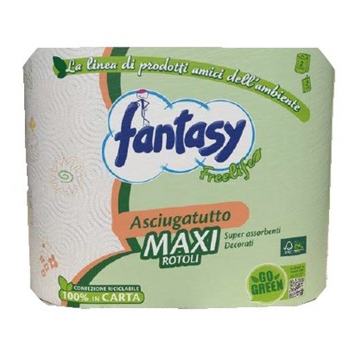 FANTASY household paper Free Life - 2 rolls two-ply