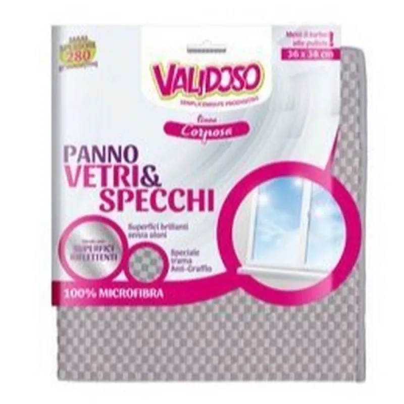 VALIDOSO (255) microfiber cloth - for glass and mirrors