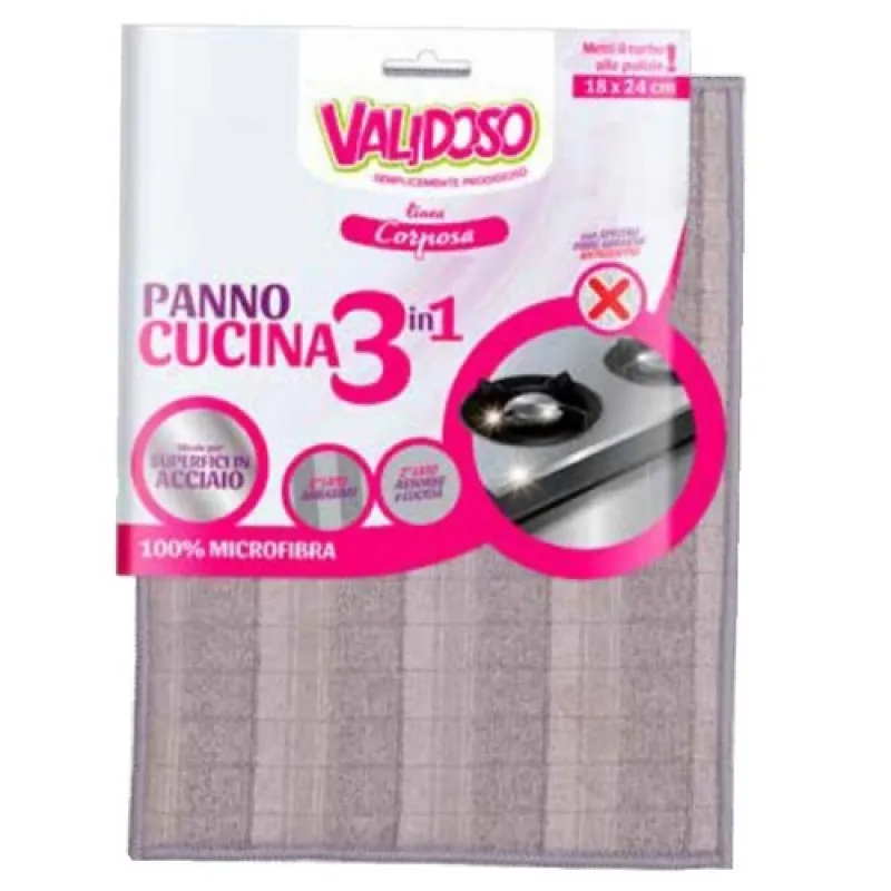 VALIDOSO (231) microfiber cloth for kitchen 3 in 1