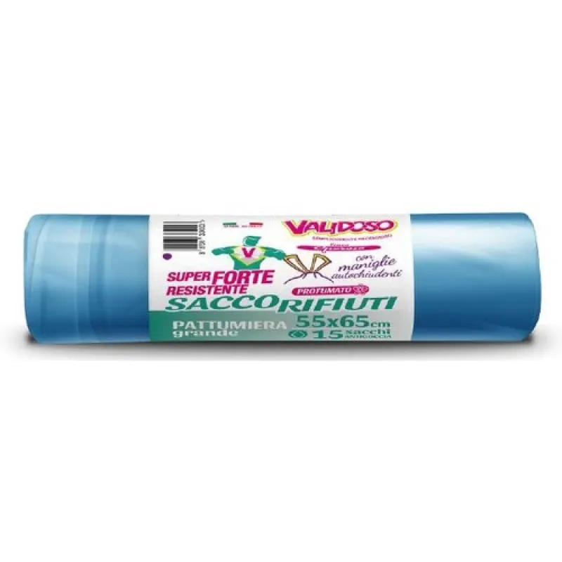 VALIDOSO garbage bags 55*65 - 15 pieces 40 liters