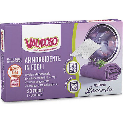 VALIDOSO fabric softener sheets 20/1