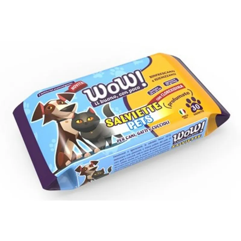 WOW wet wipes 30/1 - for pets