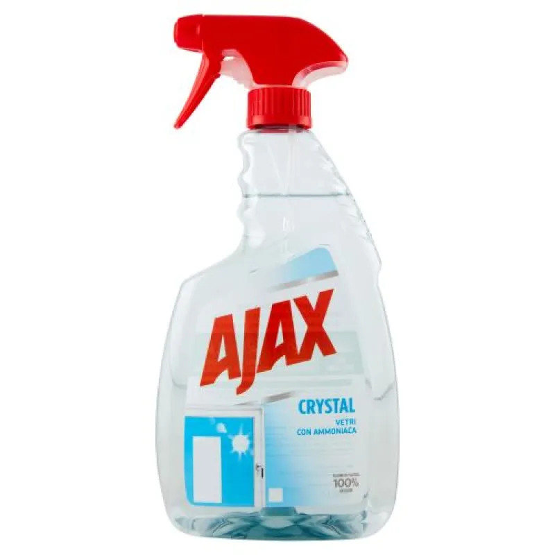 AJAX Crystal Clean 750ml - for glass surfaces - pump spray